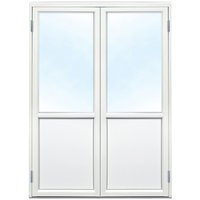Parfönsterdörr - 3-glas - Aluminium - U-värde: 1,1
