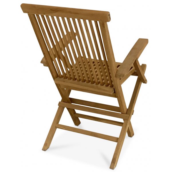 Saltö - Tiikkipuutuoli käsinojilla + Puhdistussuihke ulkokalusteisiin Saltö - Tiikkipuutuoli käsinojilla + Puhdistussuihke ulkokalusteisiin