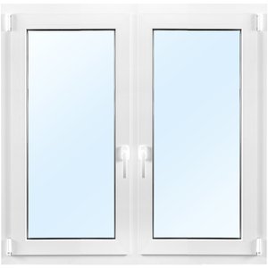 PVC-fönster | 3-glas | 2-luft | Inåtgående | U-värde 0,96 - Klarglas, 10x6
