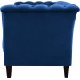 Soffa 2-sits chesterfield blå - Milton Soffa 2-sits chesterfield blå - Milton