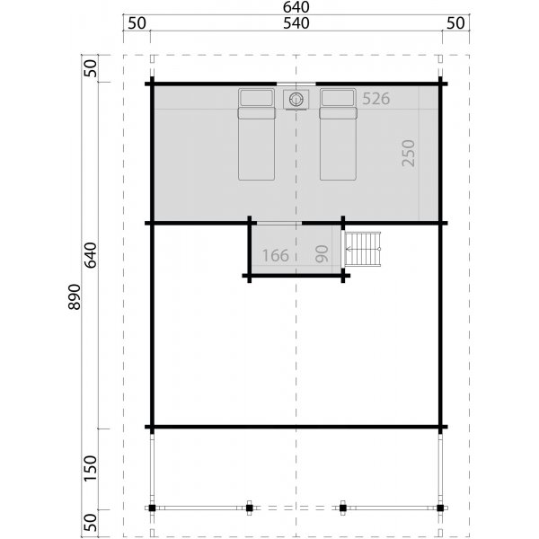 Fritidshus Ivar B - 36,9 m�