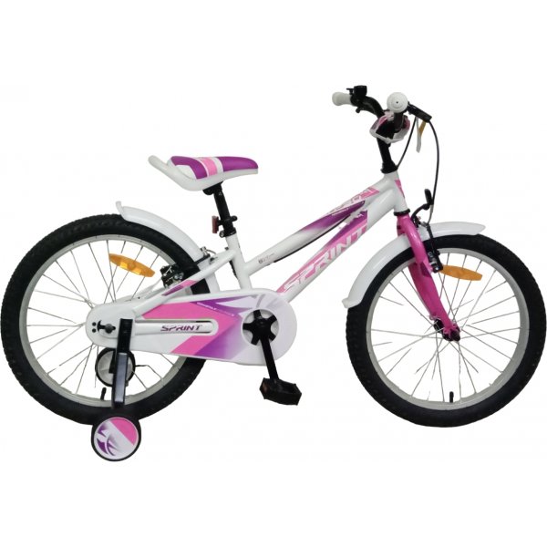 Kinderfahrrad Calypso 20\\\" - Wei/Rosa