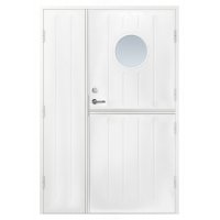 Anja halvpardörr 3-delad med glas Anja halvpardörr 3-delad med glas