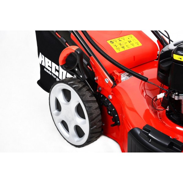 Bensindriven grsklippare 51cm, sjlvgende 4 vxlar - Briggs & Stratton 163cc