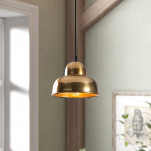 Bergamo taklampa 180-S - Guld