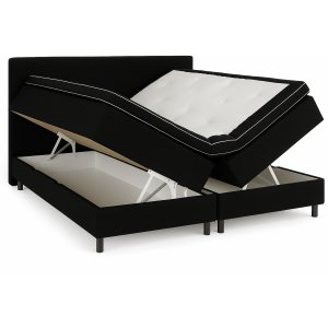 Accent boxbed 180x200 cm - Svart