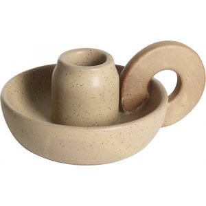 Lottis ljusstake 13 x 10 x 6 cm - Beige