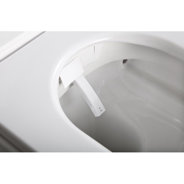 Smart Toalett | Uppvärmd Sits - Bidéfunktion - Appstyrning - Automatisk Hygientoalett - Vit Smart Toalett | Uppvärmd Sits - Bidéfunktion - Appstyrning - Automatisk Hygientoalett - Vit