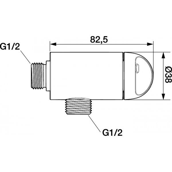 FM Mattsson Tappventil Krom - 2003-1500 FM Mattsson Tappventil Krom - 2003-1500