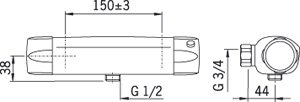 Oras Duschblandare Nova 7460