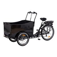 Lådcykel med svart låda - 250W Lådcykel med svart låda - 250W