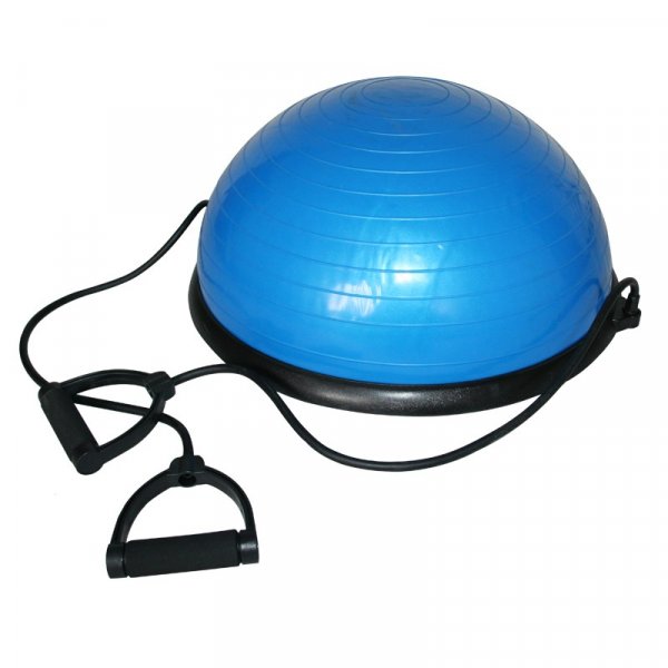 Balancebold - halvkugle med tr�ningsb�nd