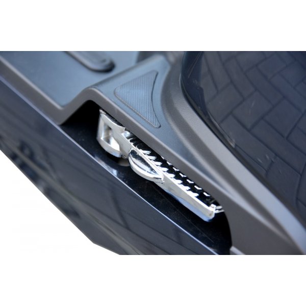 Elmoped 3000 W - blå + Låskätting Elmoped 3000 W - blå + Låskätting