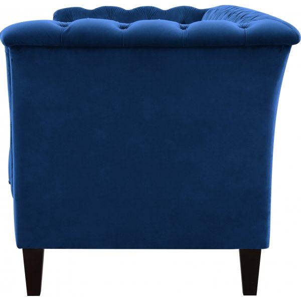 Soffa 2-sits chesterfield bl� - Milton