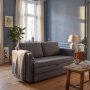 1 2-sits bäddsoffa Mind - 139 cm - antracit