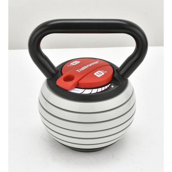 Justerbar kettlebell 3,4�18 kg | 7 viktniv�er