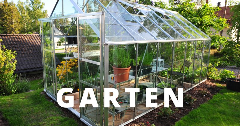 Alles für den Garten. Alles für den Garten.
