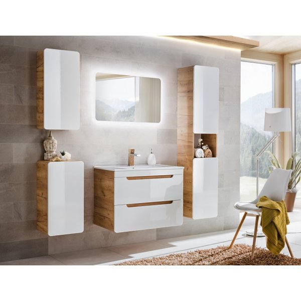 Spegel Nature med LED-belysning - 60 cm Spegel Nature med LED-belysning - 60 cm