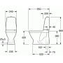 Gustavsberg Nautic 5500 2/4 l, S-ls, standardsits