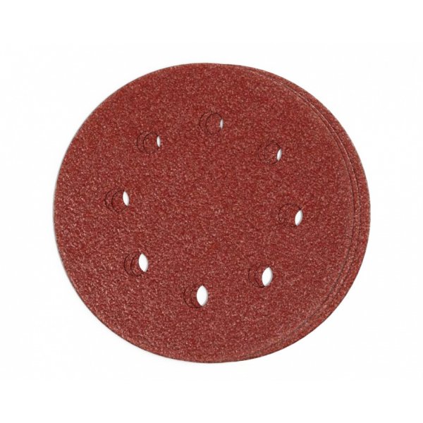 Sandpapper (rondell D 125 mm) 3 st - Olika grovlekar