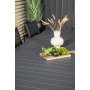 Holma Matgrupp (160x100) - Svart - 8 Stolar
