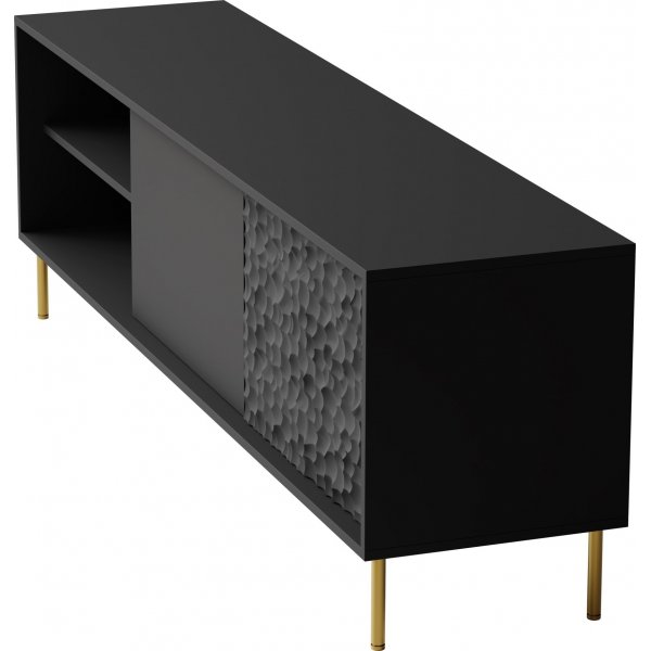 Bullet TV-b�nk - Svart/guld