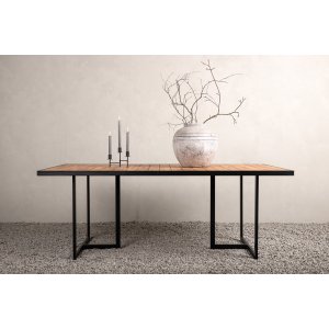 Rektangul�rt Matbord Ute 200x100 cm Natur - Khung