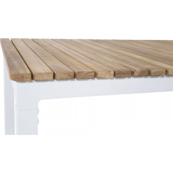 Bennbo Soffbord � Vit/Teak