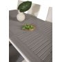 Ekens Matgrupp (160x90) - Vit/Gr - 8 Stolar