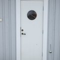 den jättefina nya altandörren Moa passade perfekt! Ytterdörr Moa med klarglas