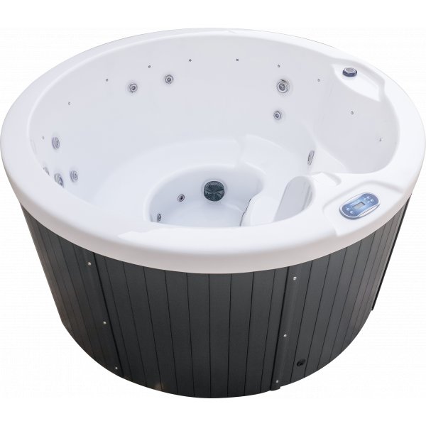 Spabad Aurora – 5 sittplatser (190×190 cm) Spabad Aurora – 5 sittplatser (190×190 cm)