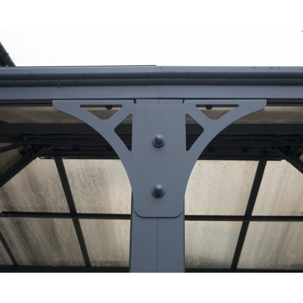 Canopia Martinique Hardtop Paviljong För Hela Säsongen 3,6 x 5 - Grå/brons Canopia Martinique Hardtop Paviljong För Hela Säsongen 3,6 x 5 - Grå/brons