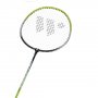 Badmintonracket (grn & svart) STEELTEC 216