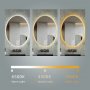 Spegel - Arezzo | Oval | LED-belysning, dimbar & Anti-fog