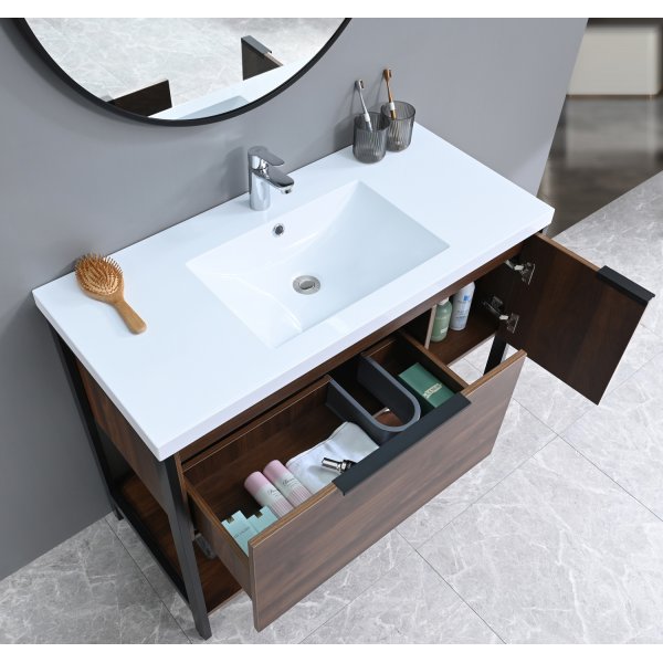 Badrumsmbler Burbon - Valnt