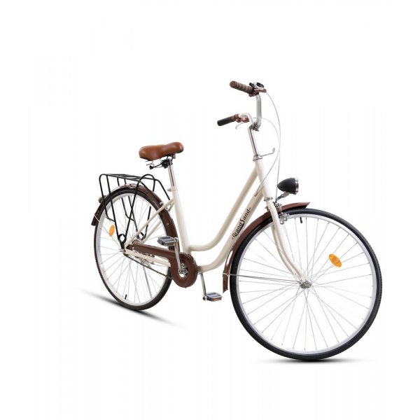Damcykel Classic 26\\\" - Grddvit & brun