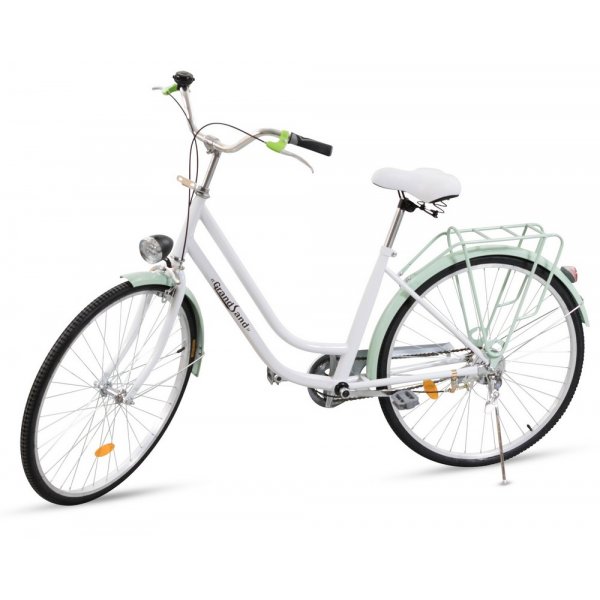 Damcykel Classic 26\\\" - Vit & pistagegr�n