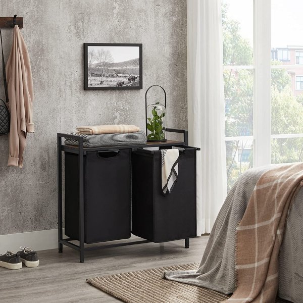 Ambrette Duo tv�ttkorg - Svart/brun