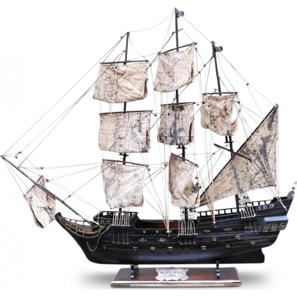 Modellbt Black Pearl segelbt - 95 cm