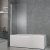 Badewannenwand Novelle - Chrom Badewannenwand Novelle - Chrom