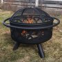 Habanero st�l b�lsted / b�lkurv | B�rbar grill til udend�rs brug | Eldsland
