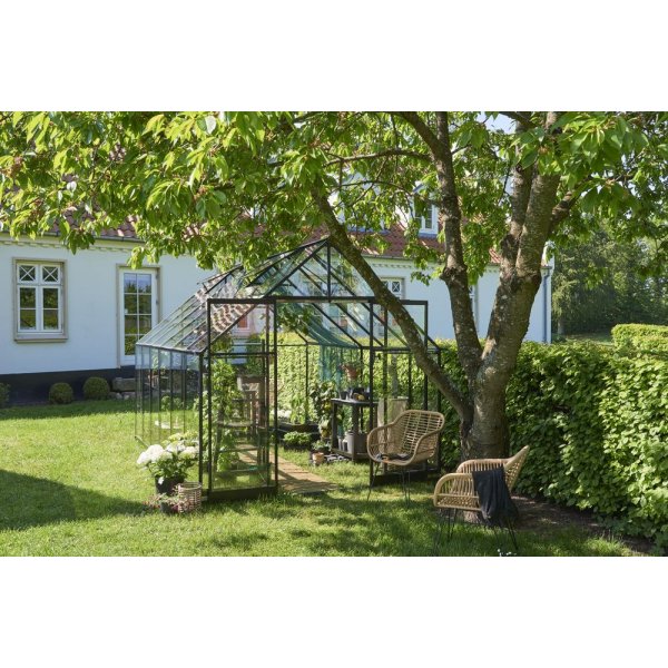 Växthus Qube 9,9 m² - Svart Växthus Qube 9,9 m² - Svart