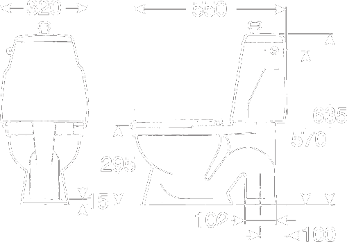 Gustavsberg 305, Barn, S-l�s, standardsits