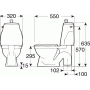 Gustavsberg 305, Barn, S-ls, standardsits