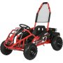 Minibuggy - Rd/svart + Reflexsele