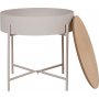Sisco sidobord Beige/Gr� �40 cm