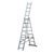 Kombileiter - 3x8 Stufen