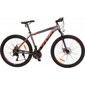 Mountainbike 26" Viva Stronger - Grå/Röd Mountainbike 26" Viva Stronger - Grå/Röd