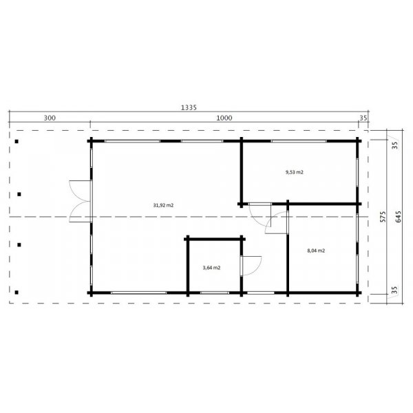 Fritidshus Valentina - 78 m² Fritidshus Valentina - 78 m²