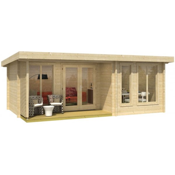 Attefallshus Ekaren F - 23,7 m² Attefallshus Ekaren F - 23,7 m²